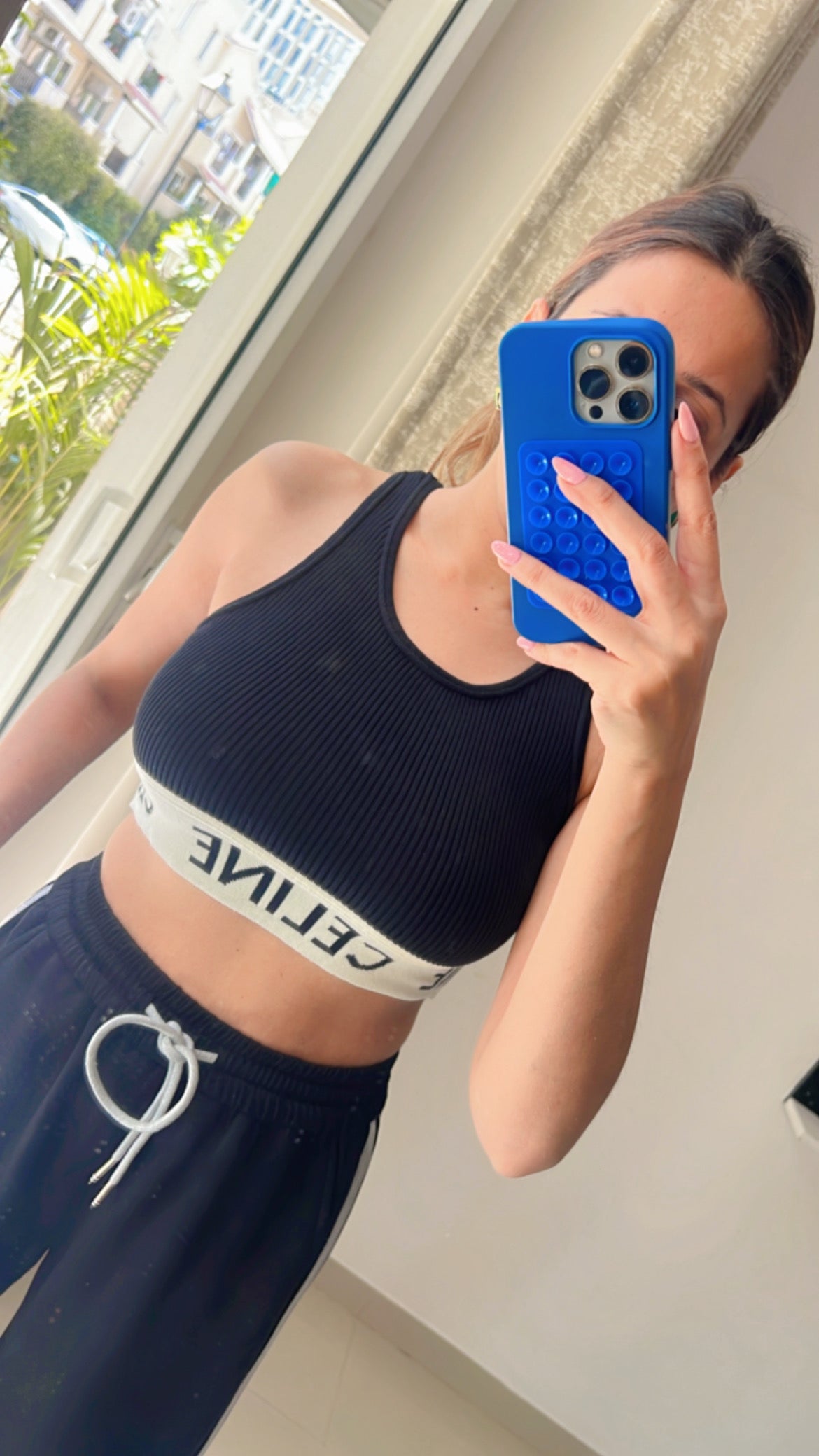 Ribbed crop top