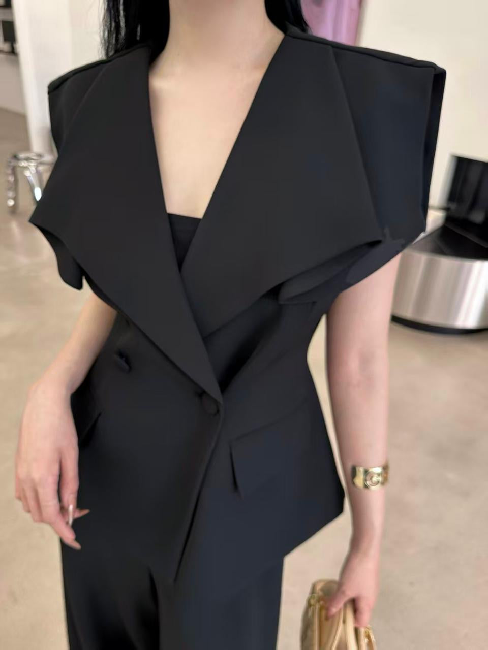 Structured Panel Co-ord Set