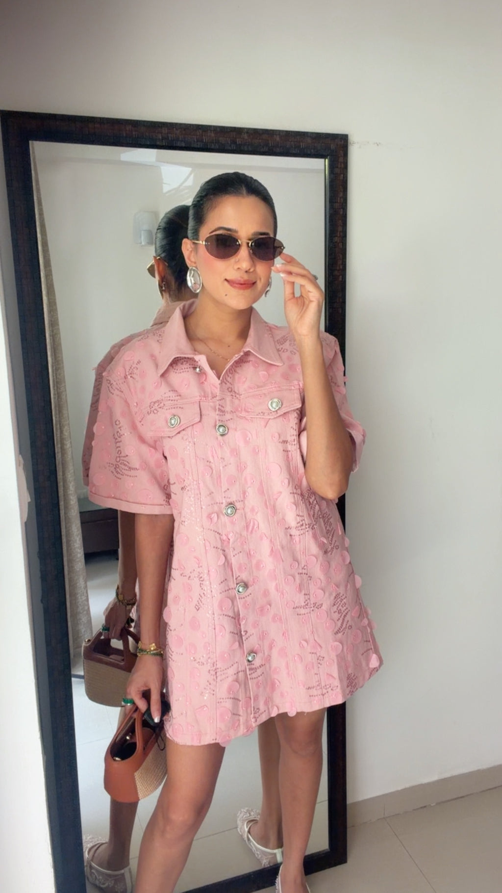 Cloud Wash Denim Dress
