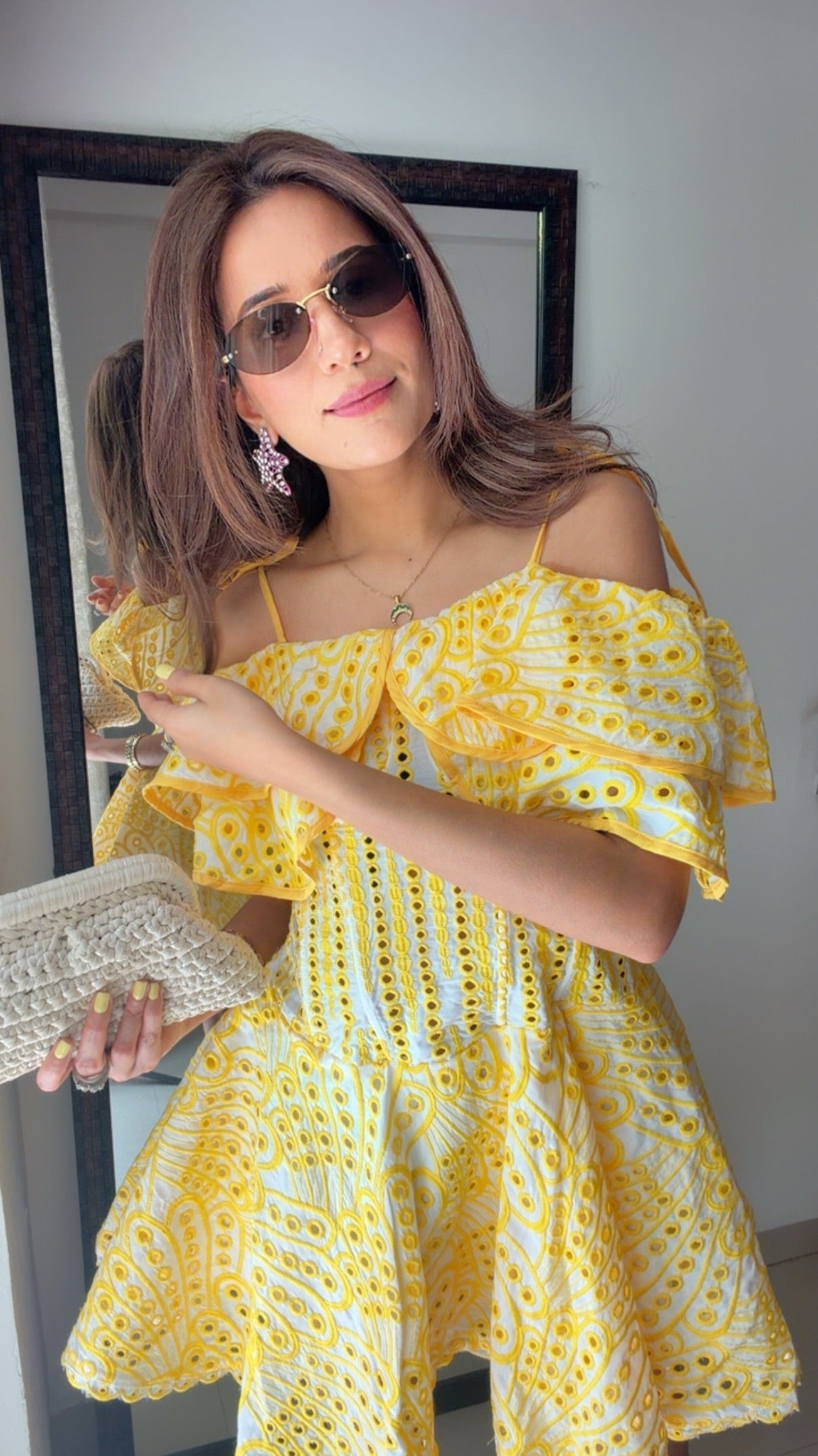 Breeze Ruffle Mini Dress