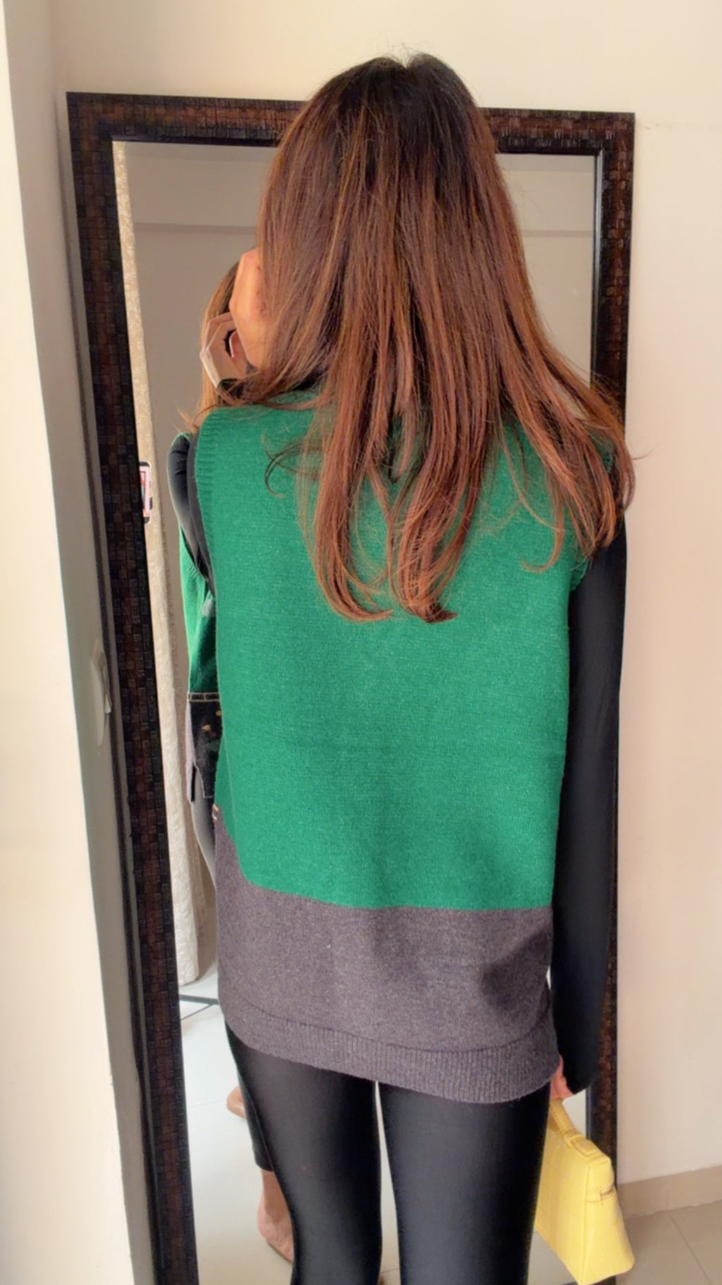 Festive Knit Fall Vest