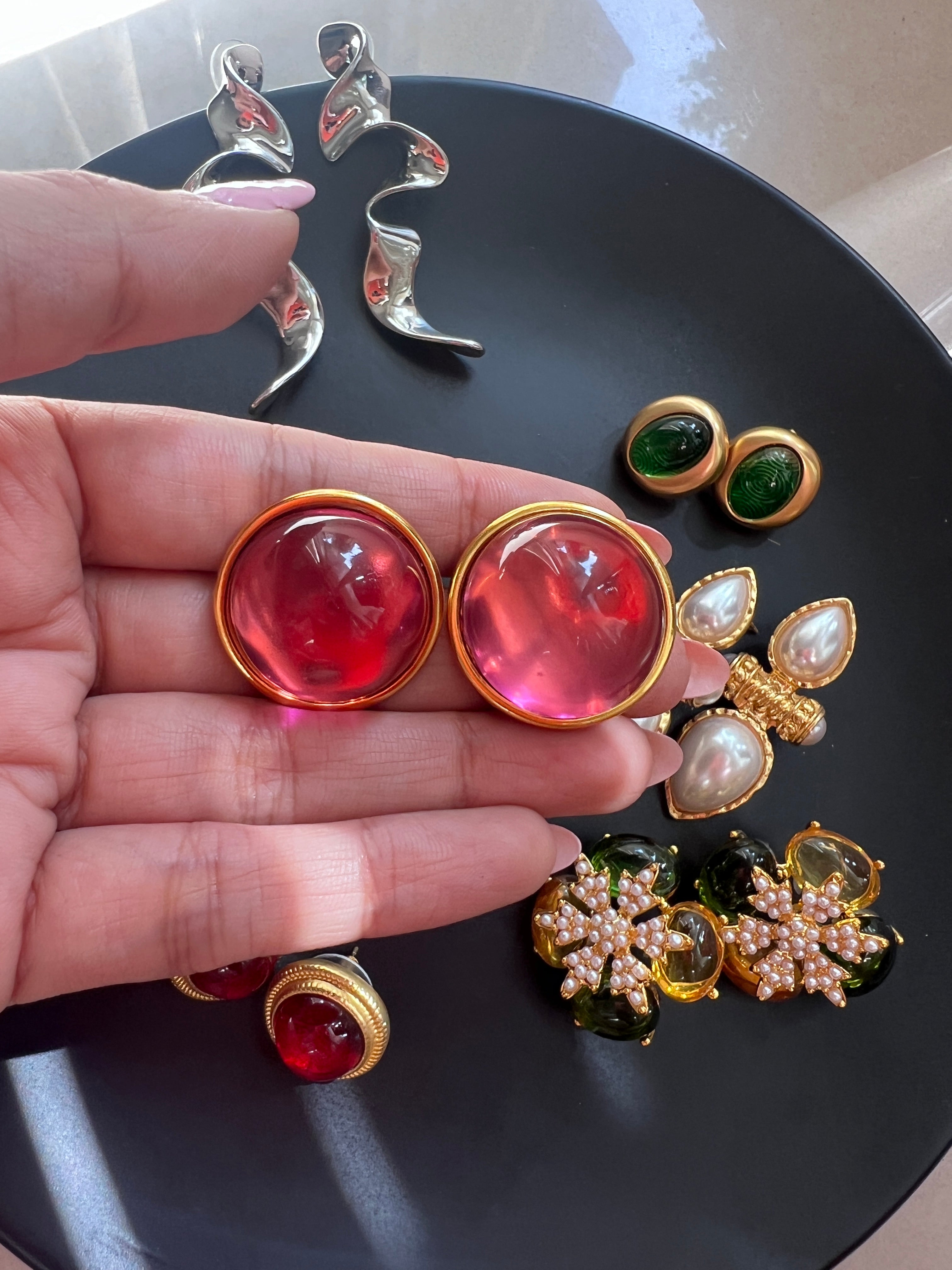 Pink Pop Earrings