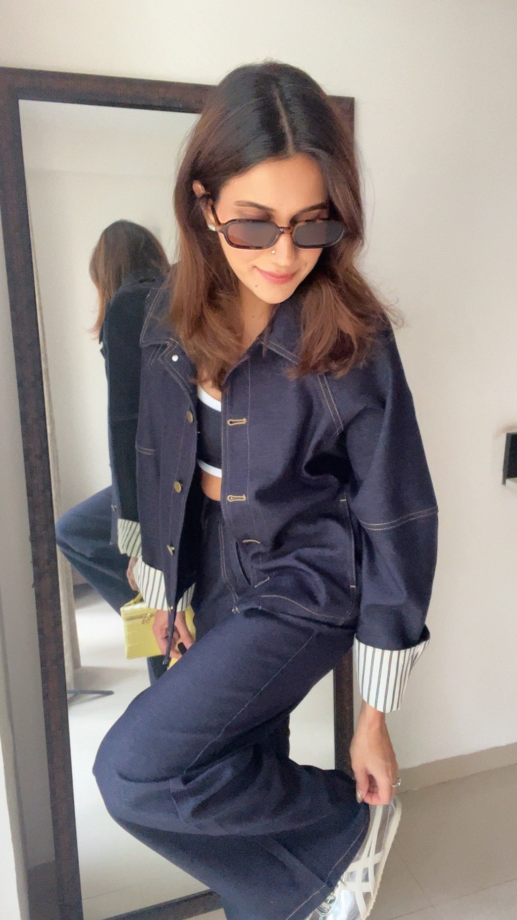 Monotone Denim Fall Co-ord