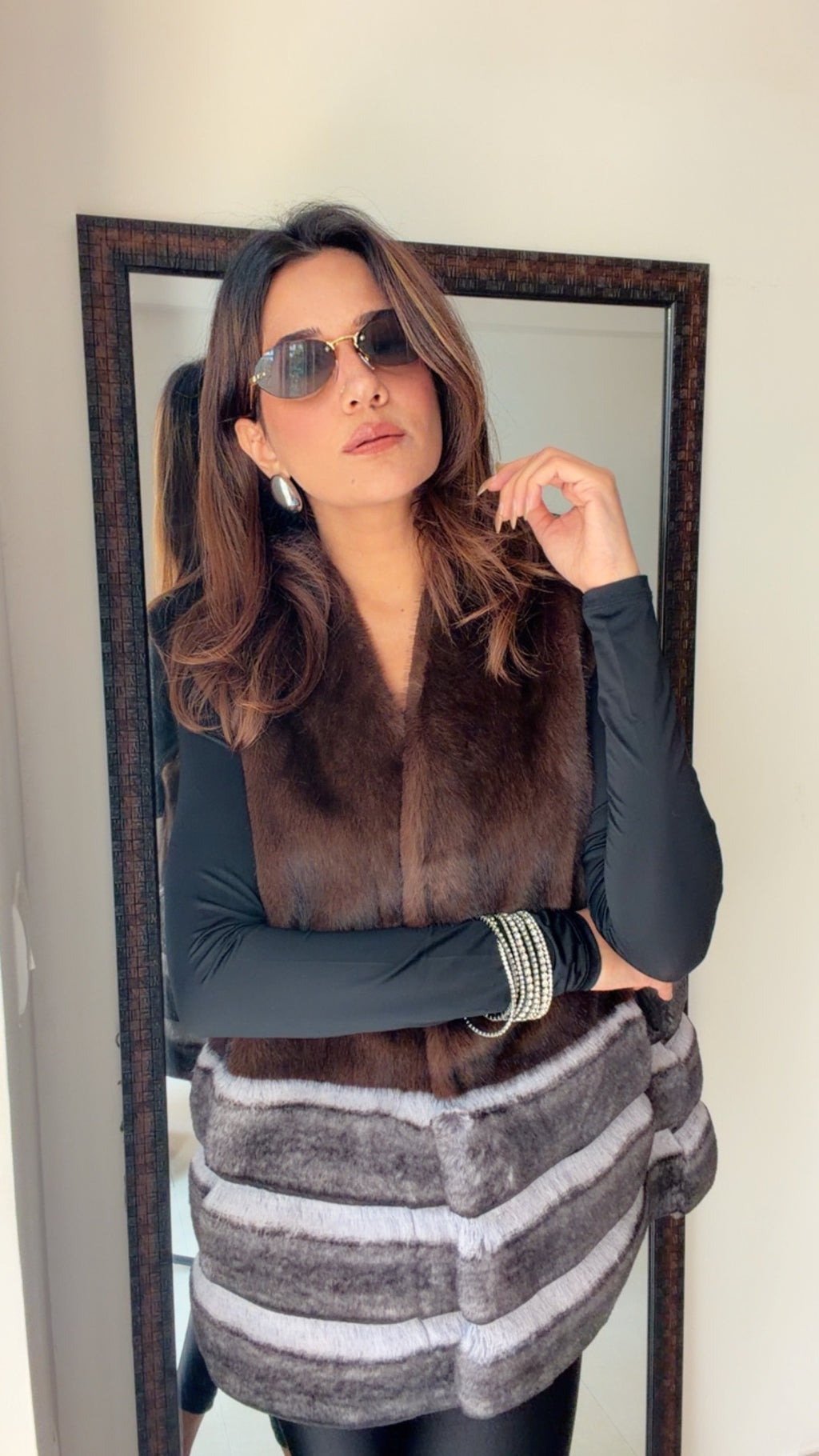 Luxe Faux Fur Fall Gilet (Vest)