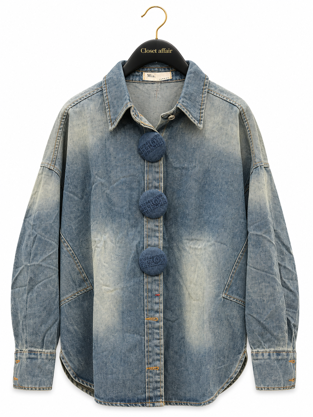 Oversized Denim Shirt