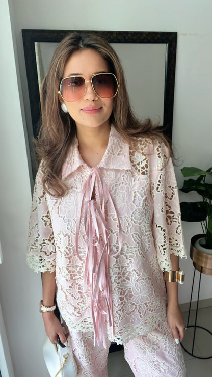 Dusty Pink Tie Knot Co-ord