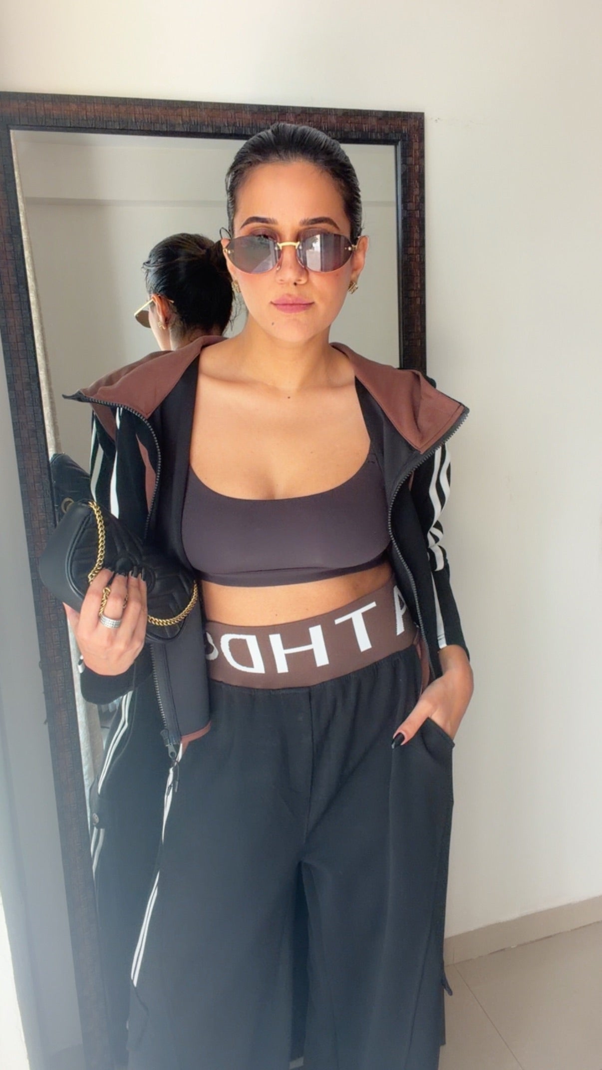Mocha Sports Fall Lounge Set