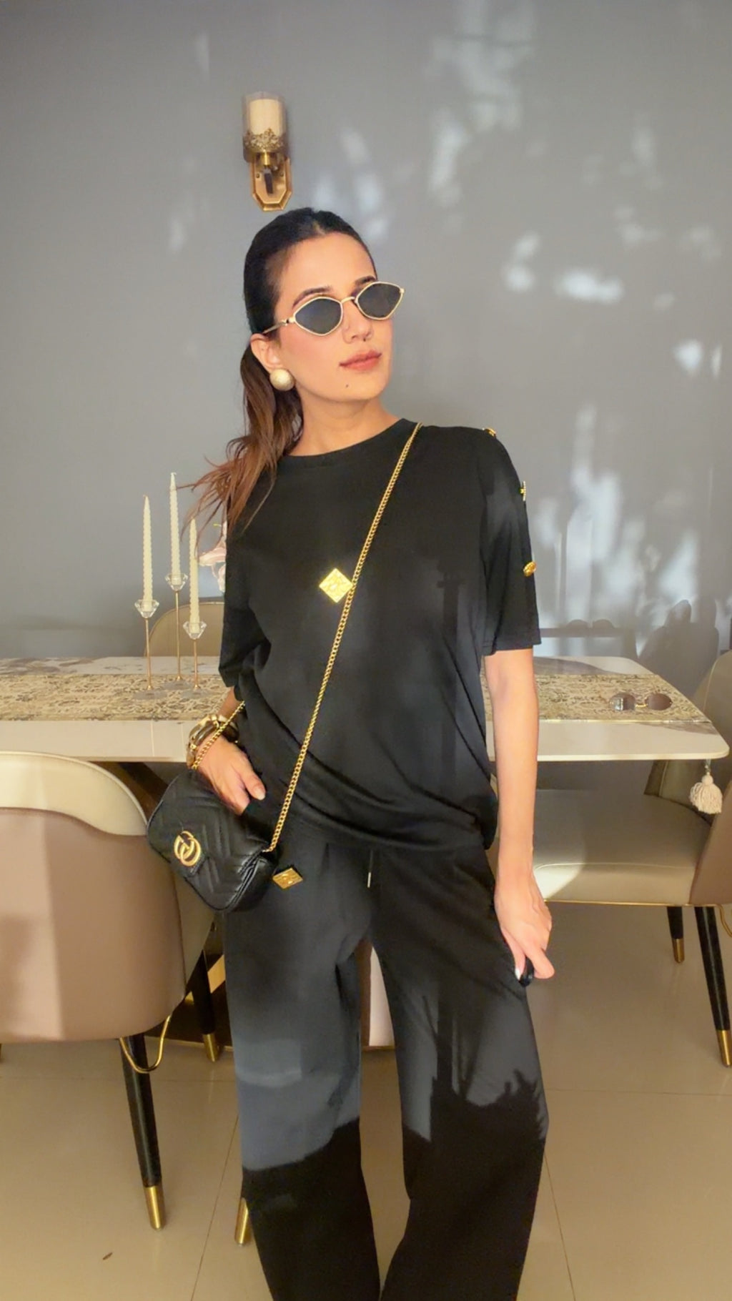 Monotone Relaxed Fit Co-ord Set