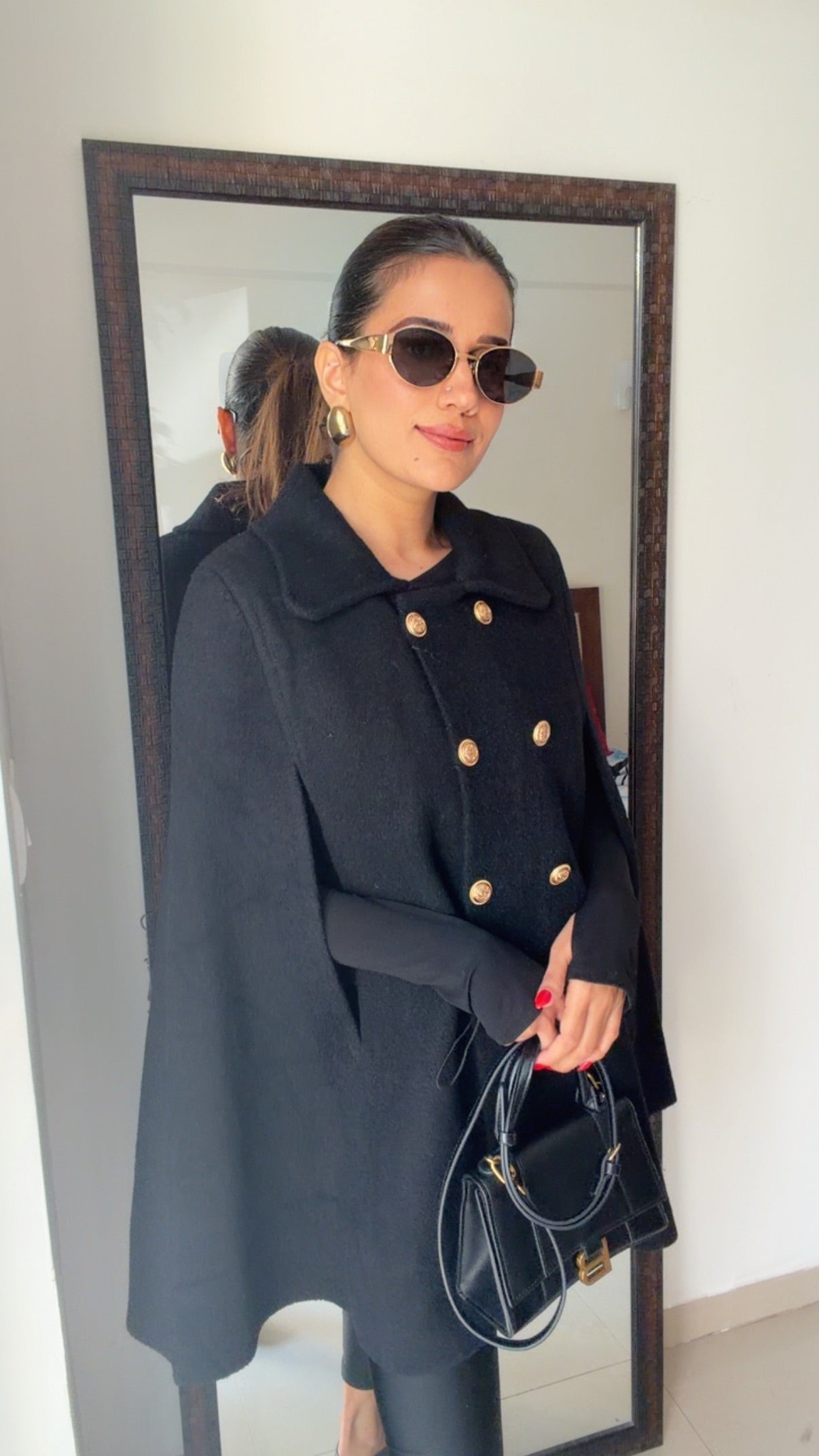 Classic Fall Cape Jacket