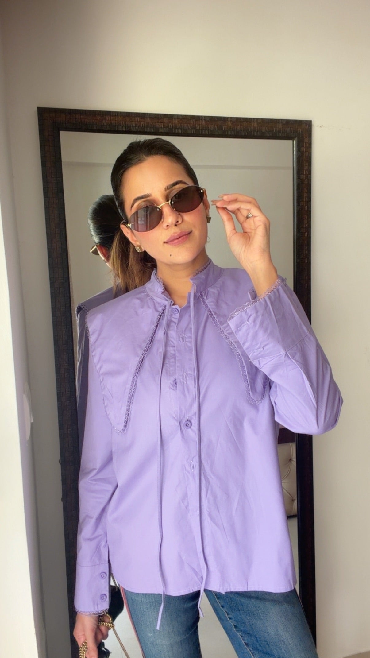 Tie Knot Poplin Shirt