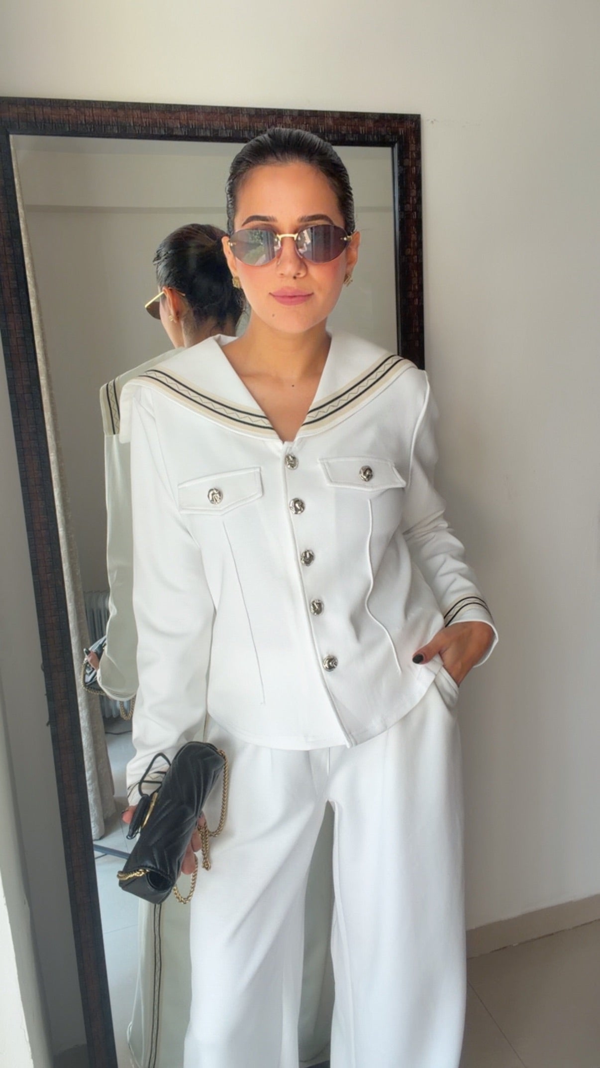 Sailor-Collar Lounge Set