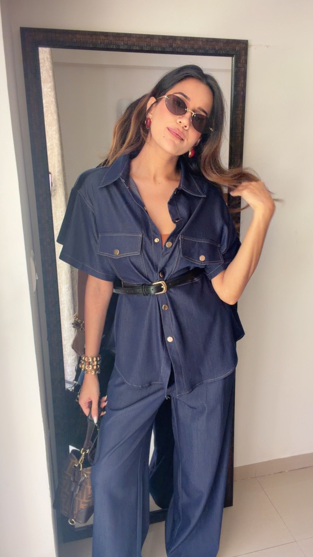 Midnight Drift Co-ord Set