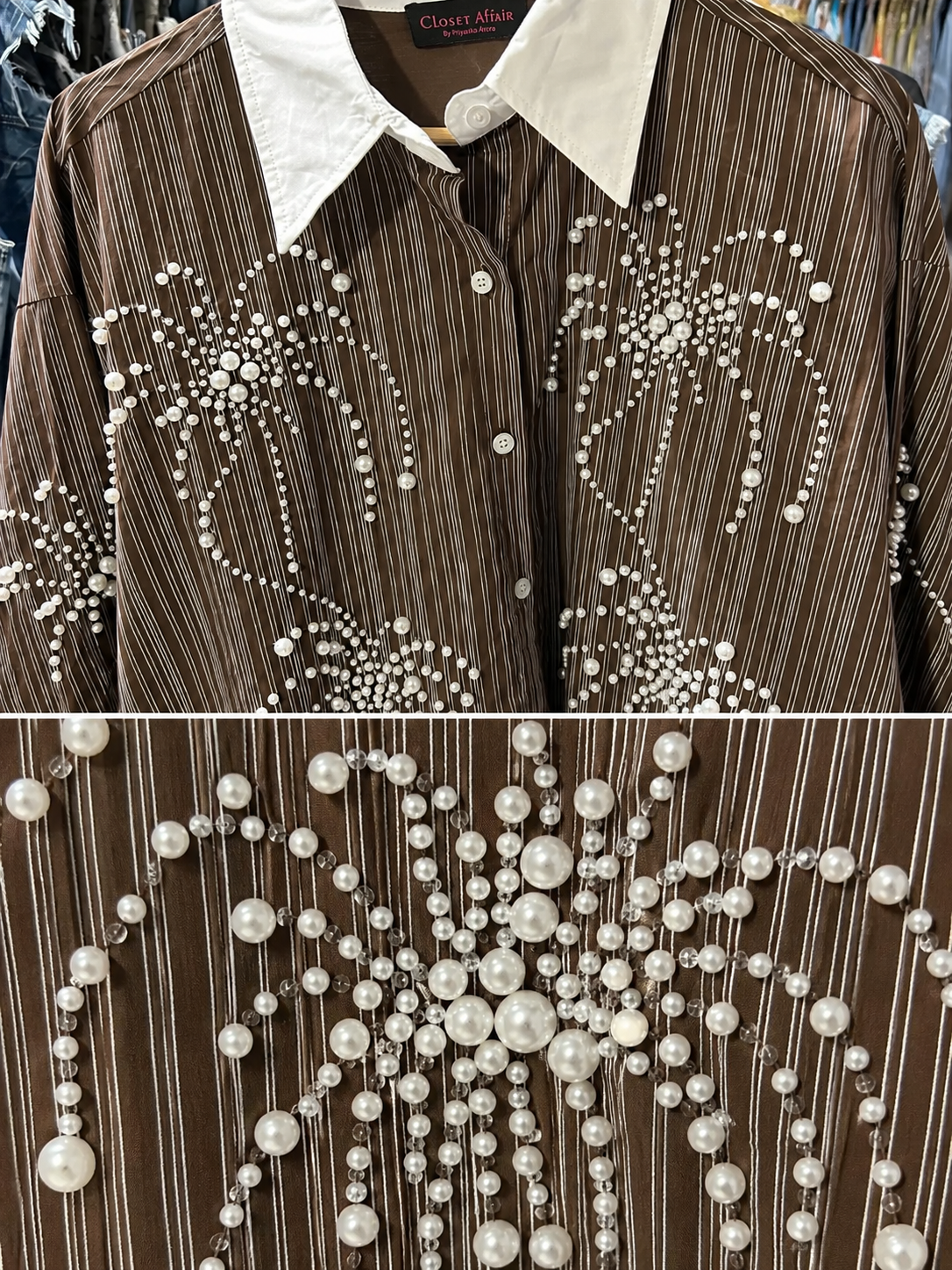 Cotton Embellished Shirt