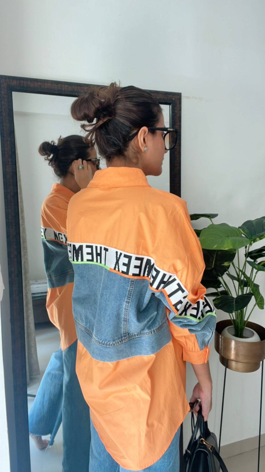 Colorpop Denim Poplin Shirt