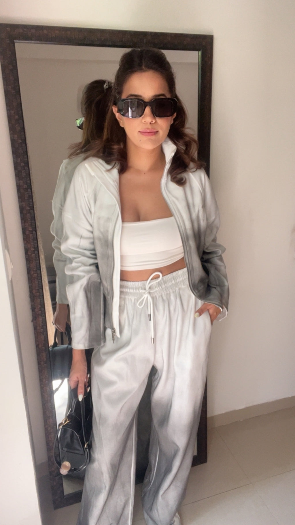 Ombre Denim Relaxed Lounge Set