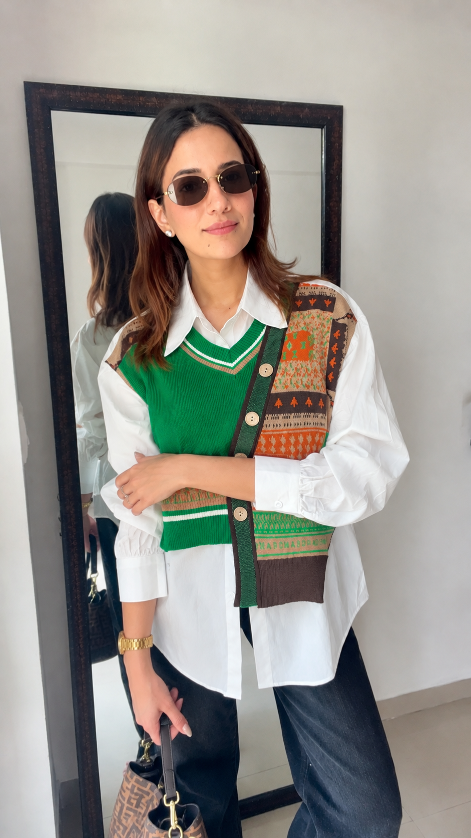 Knit Poplin Fall Shirt