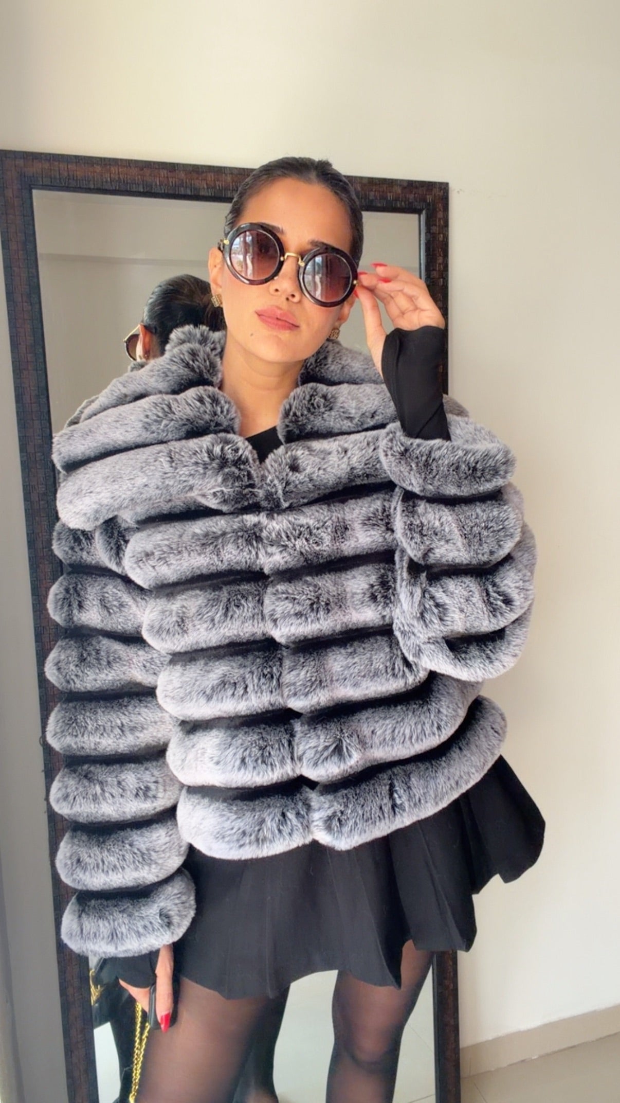 Luxe Faux Fur Fall Jacket