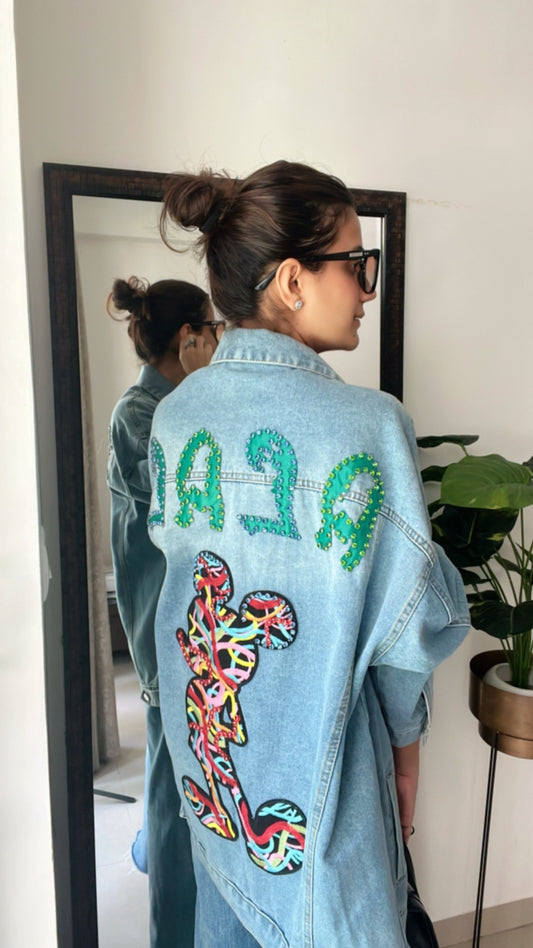 Mickey Denim Fall Jacket