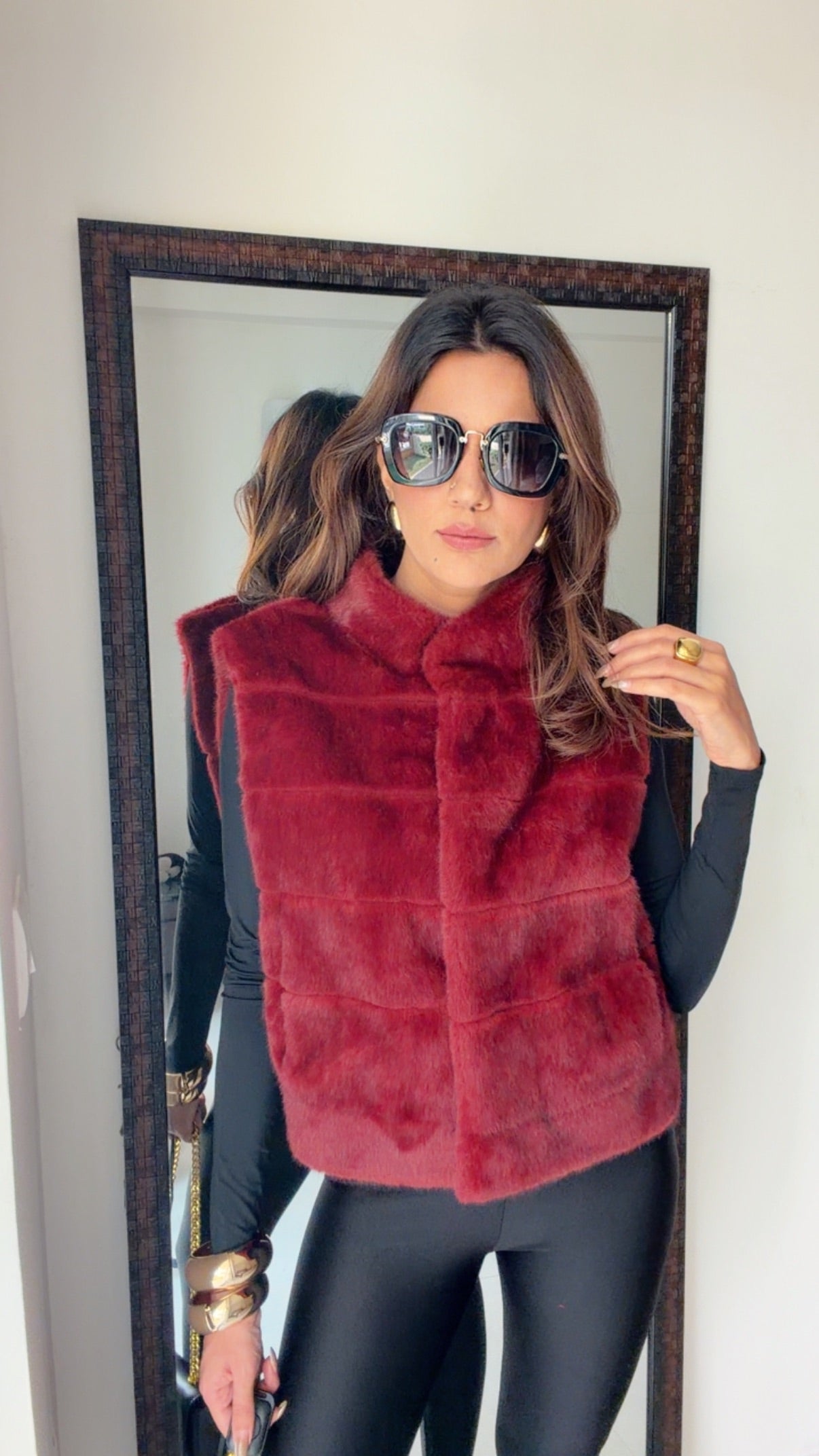 Luxe Faux Fur Fall Vest