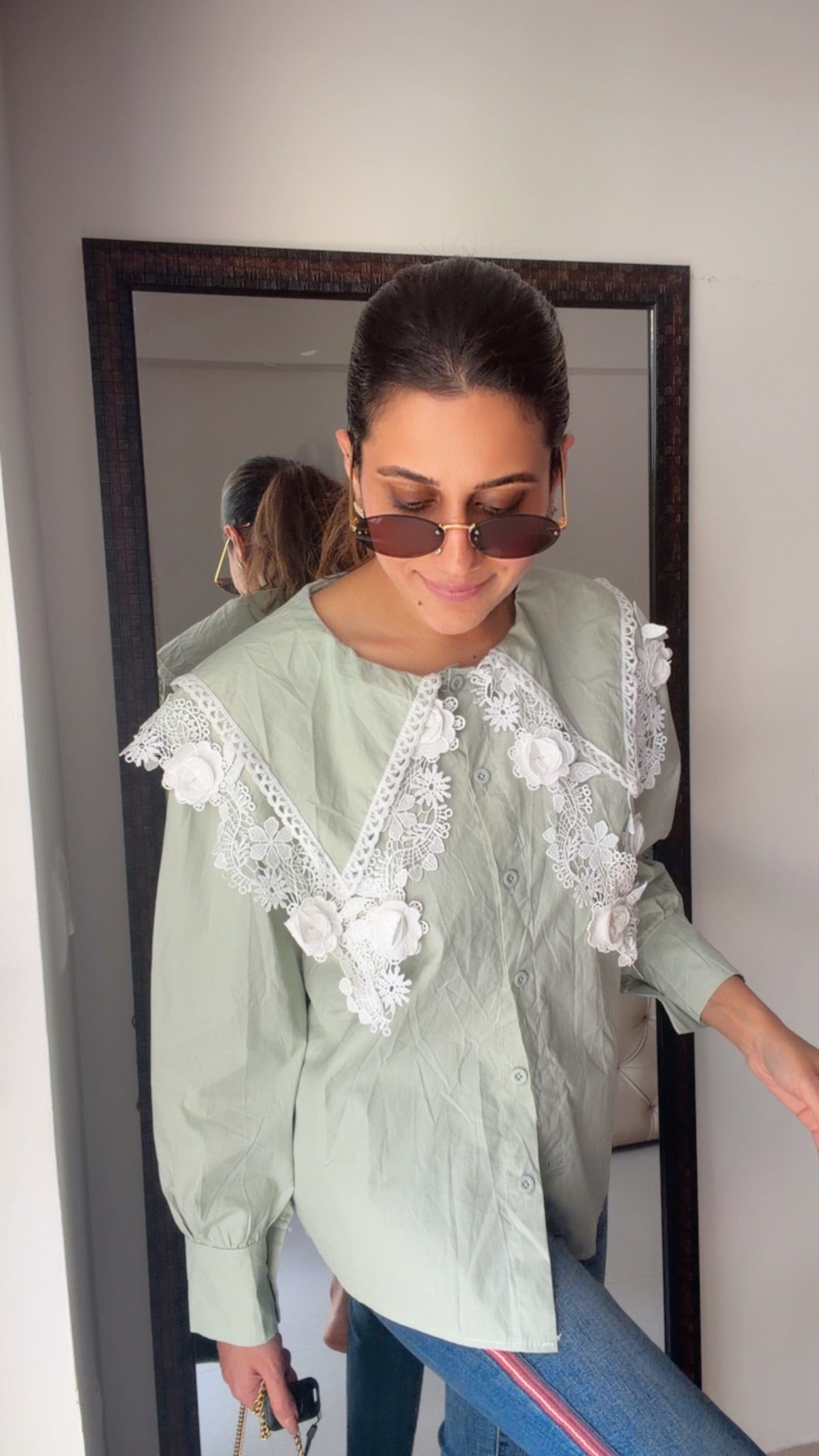Lapel Summer Poplin Shirt