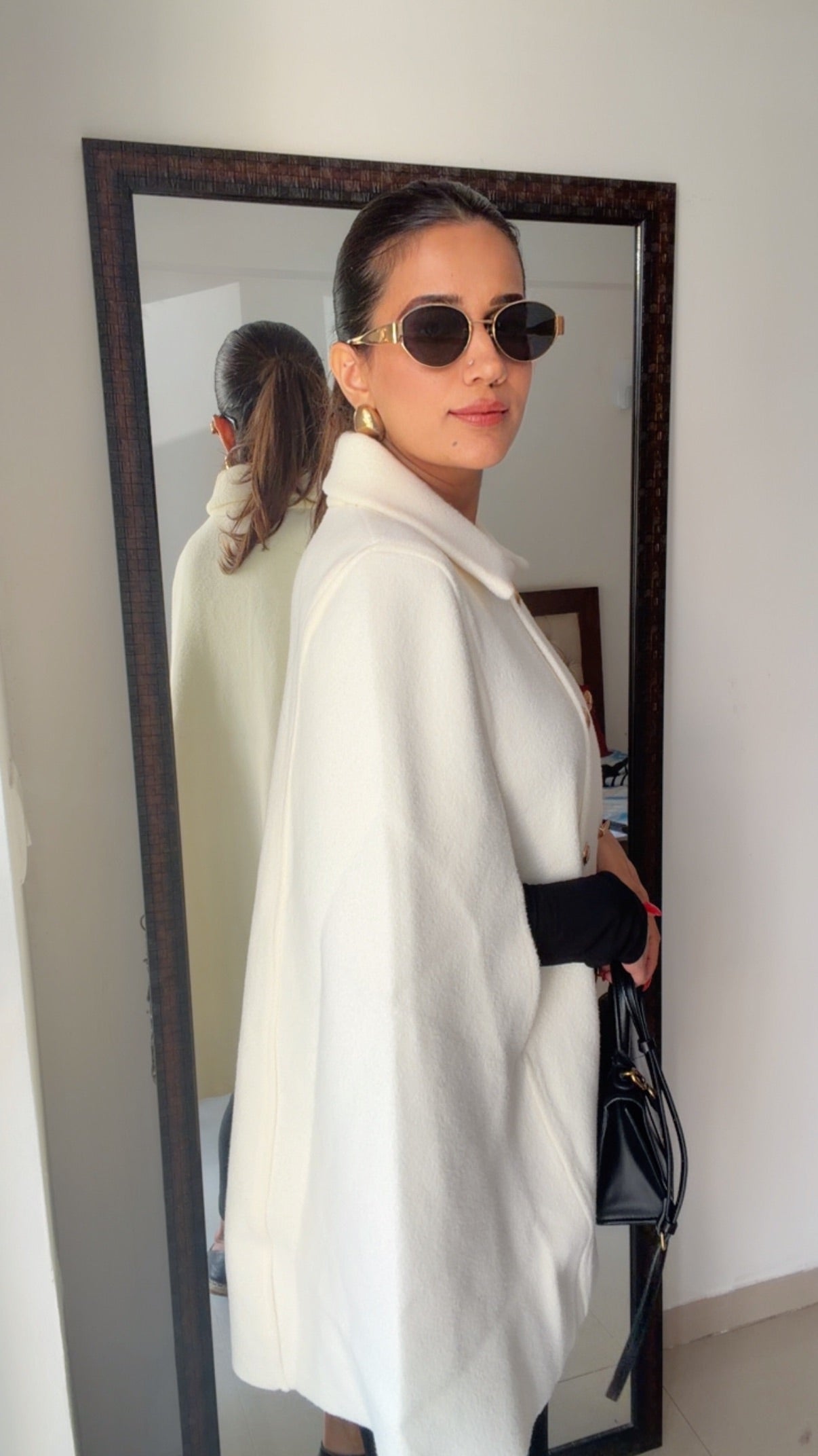 Classic Fall Cape Jacket