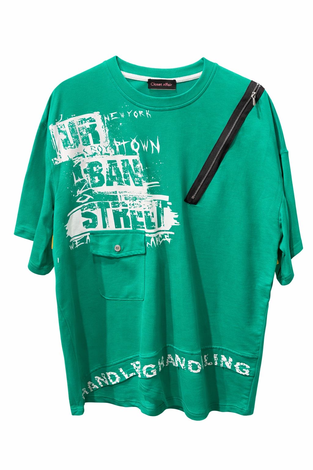 Oversized color pop Tee