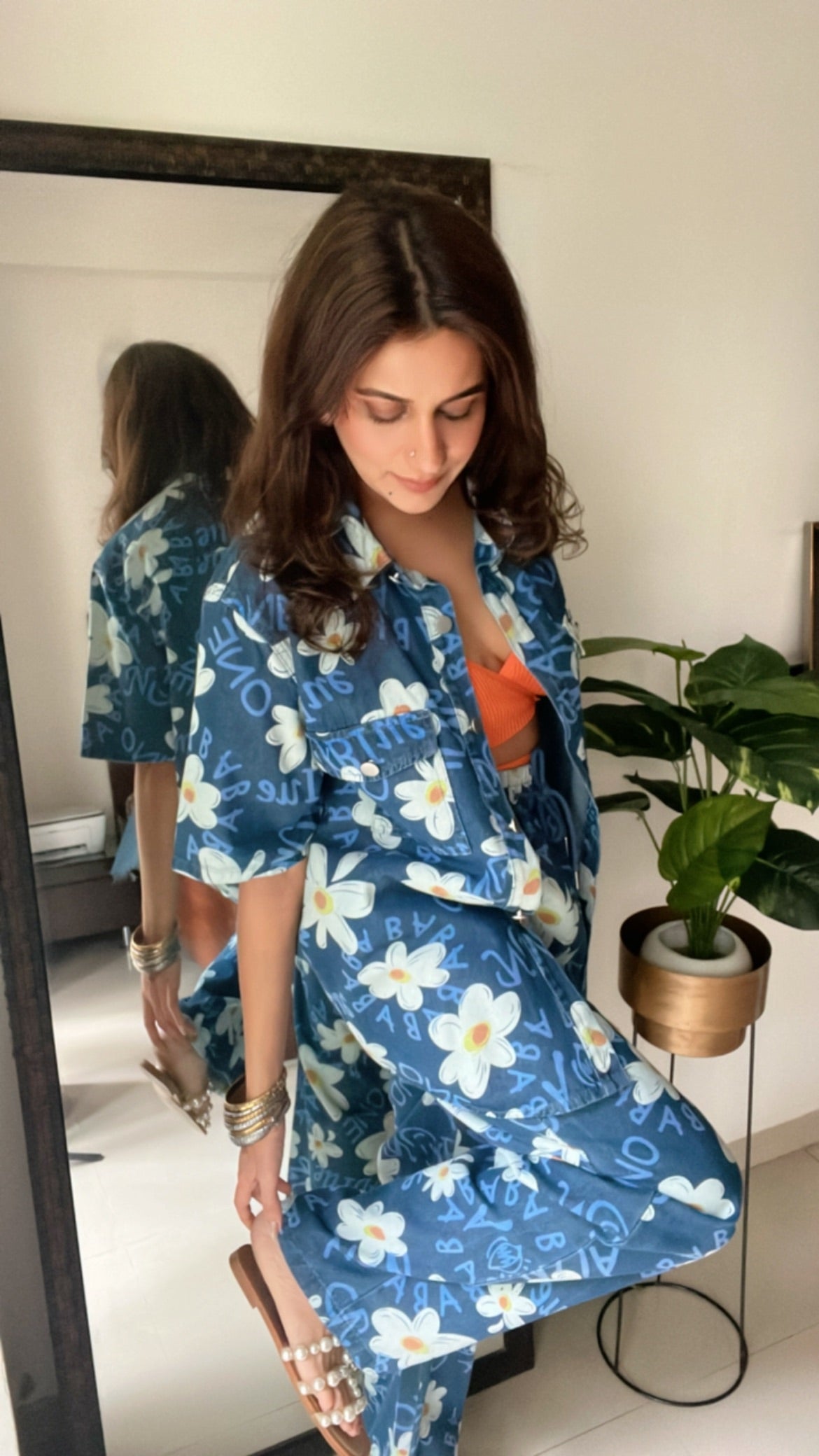 Daisy Denim Co-ord Set