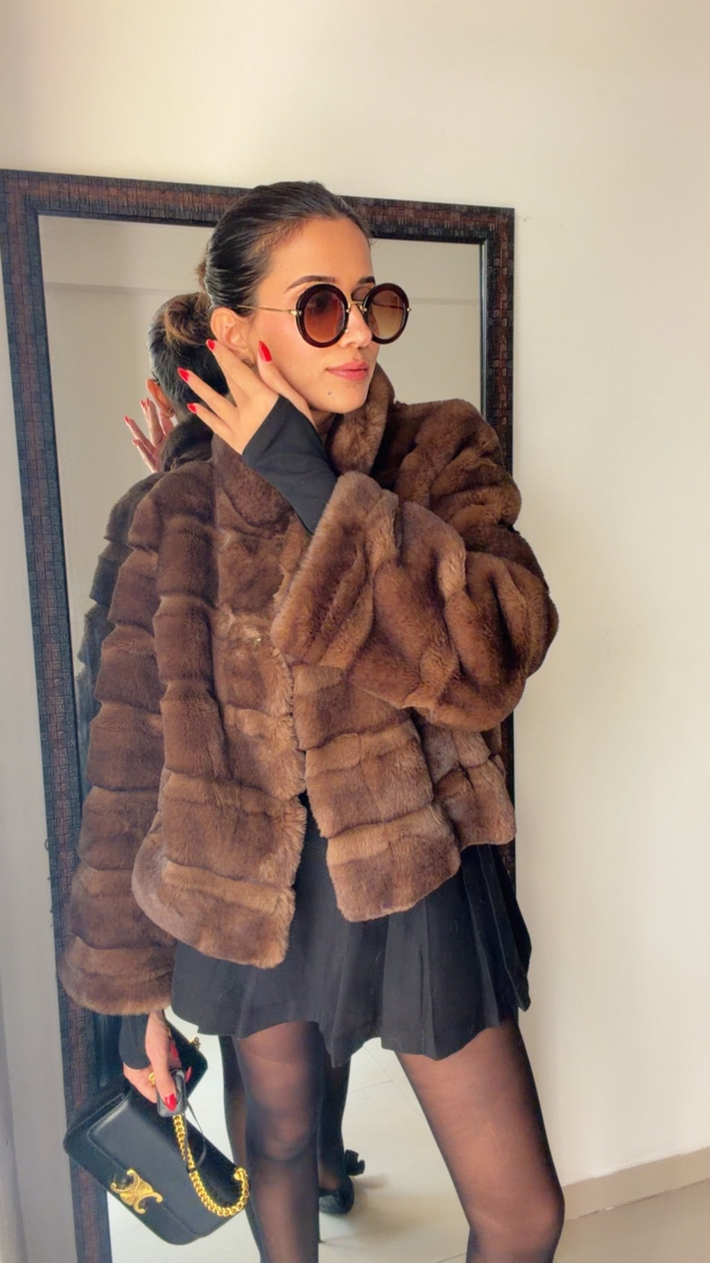 Luxe Faux Fur Fall Jacket