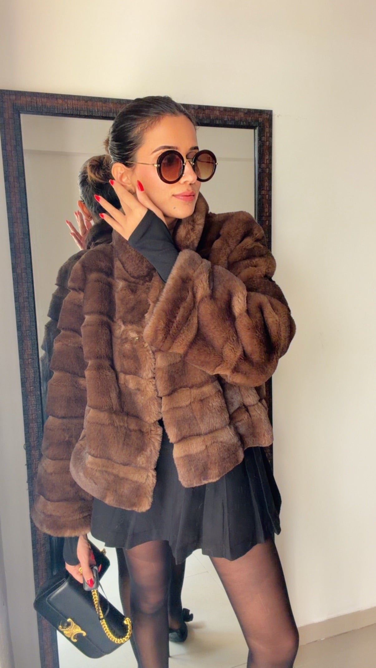 Luxe Faux Fur Fall Jacket