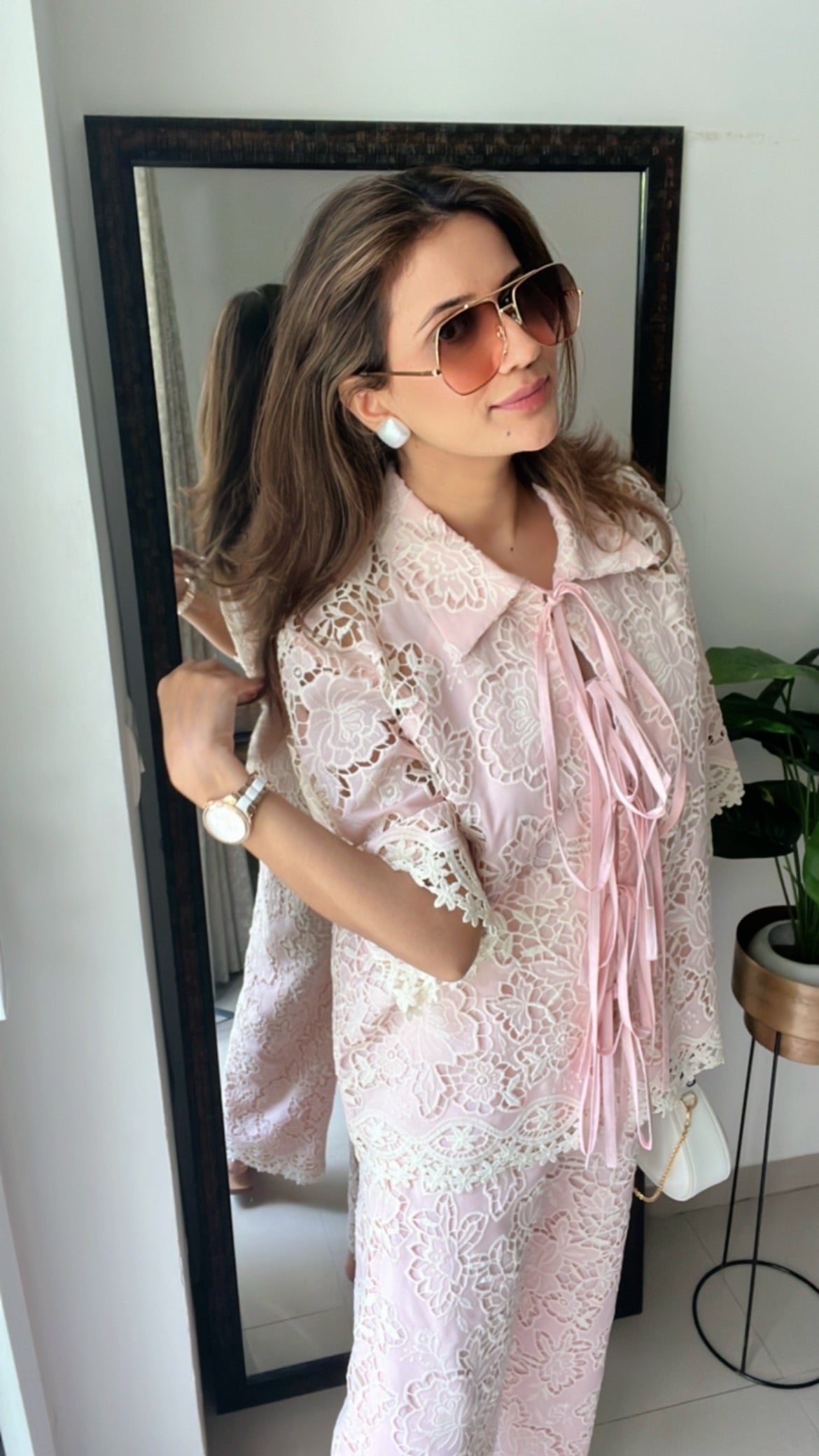 Dusty Pink Tie Knot Co-ord