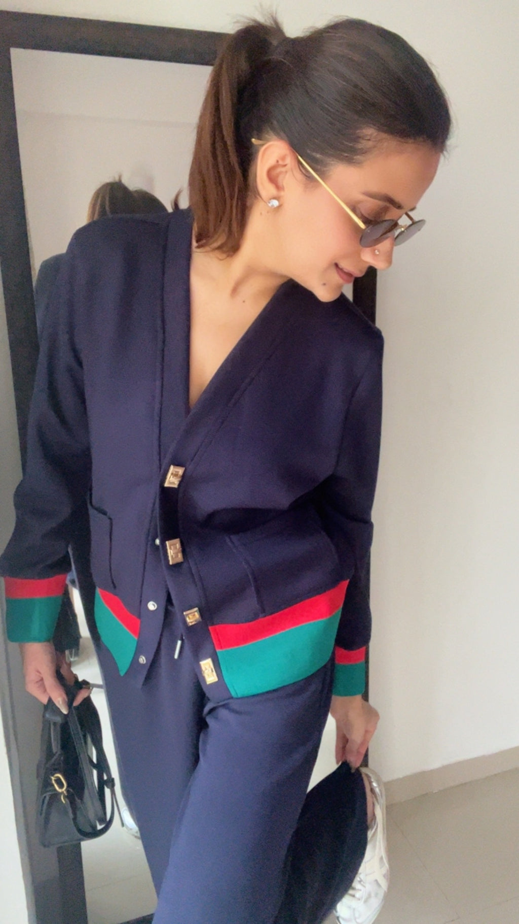 Buttoned Cozy Fall Lounge Set