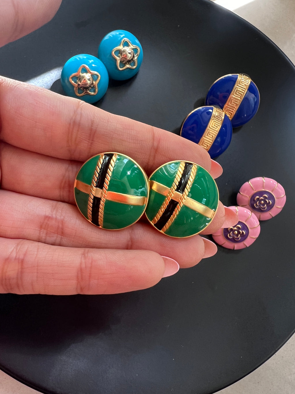 Round Color Pop Earrings