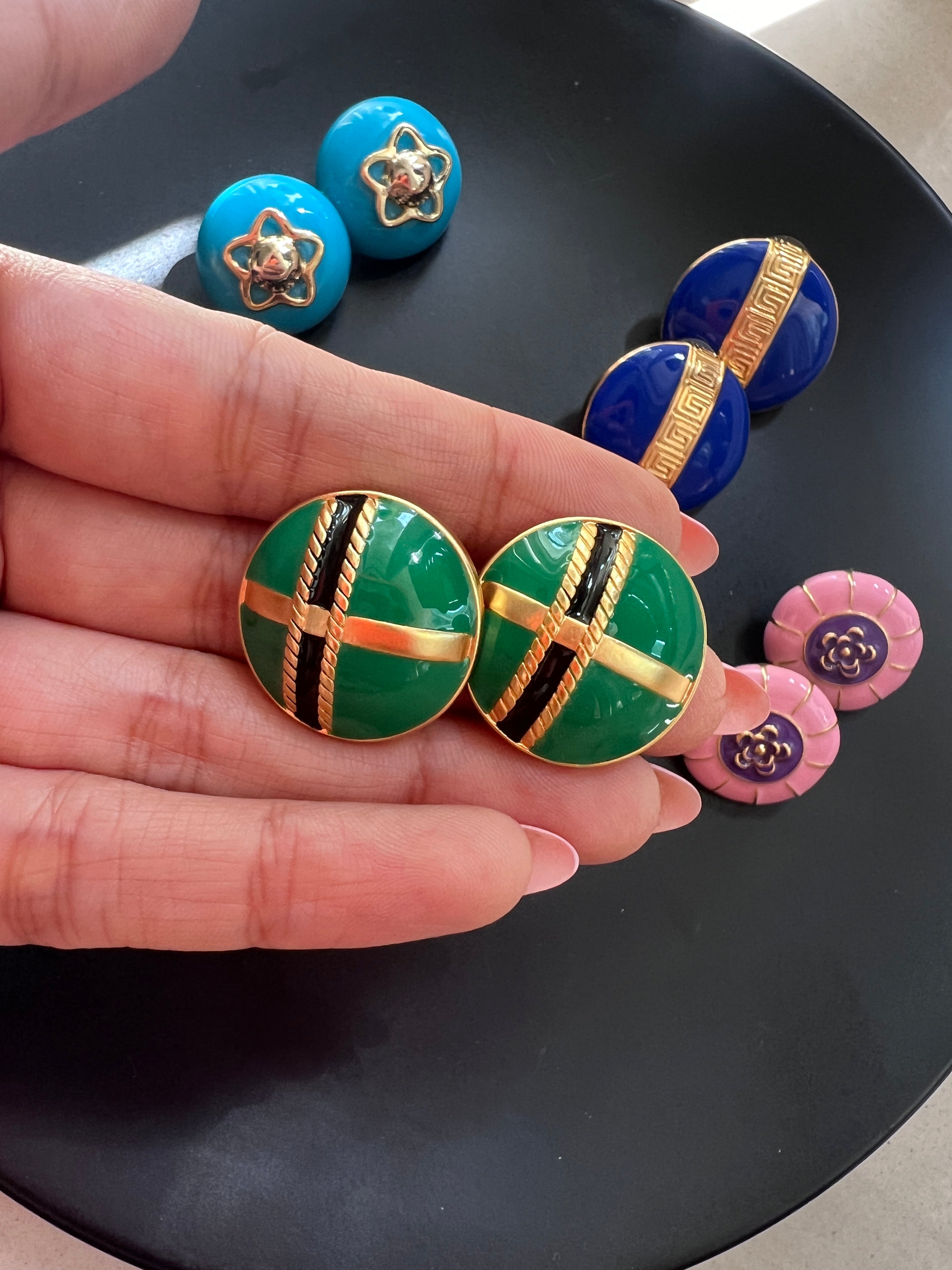 Round Color Pop Earrings