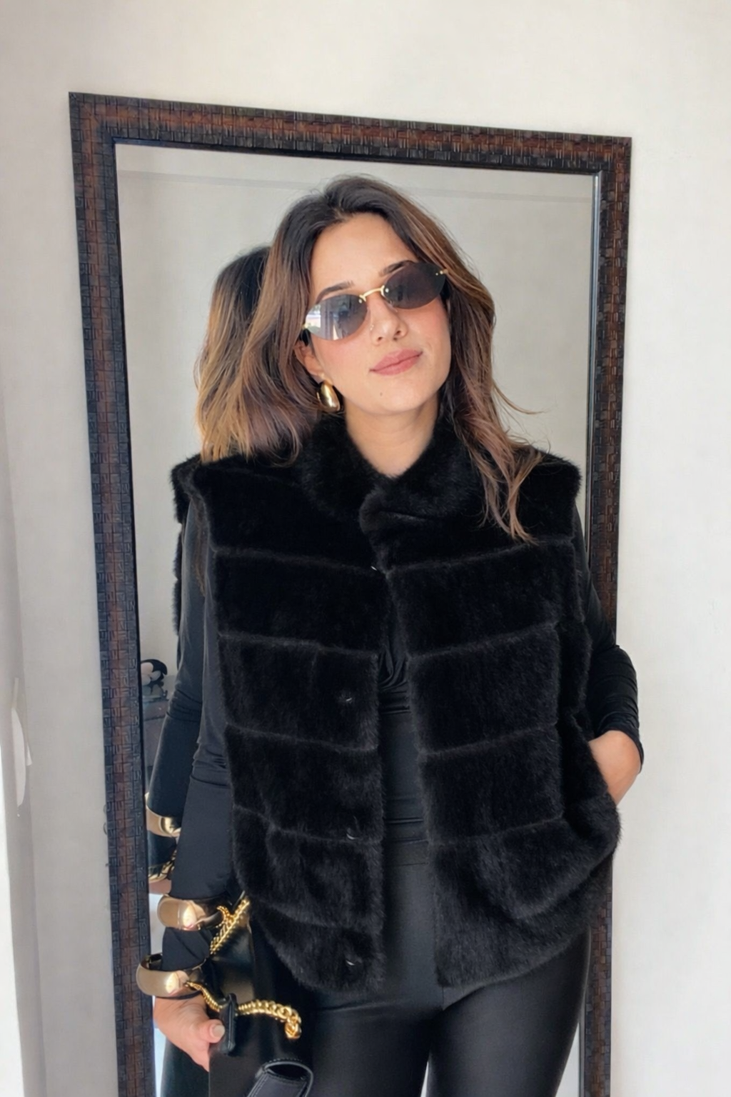 Luxe Faux Fur Fall Vest