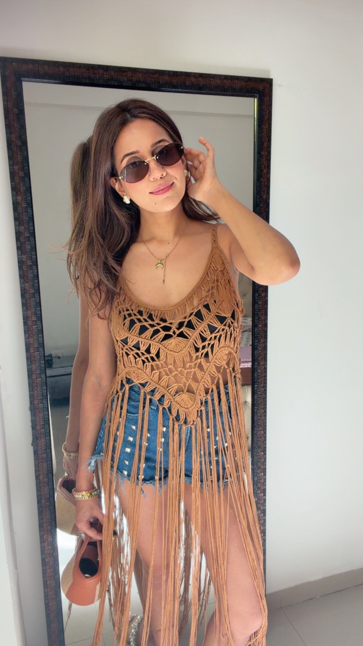 Fringe Crochet Cover Up