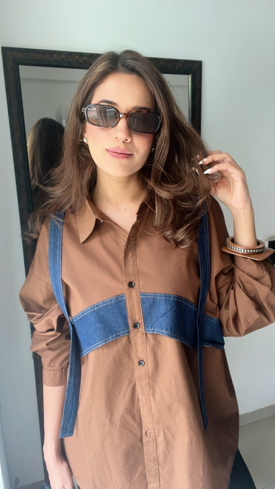 Harness Poplin Shirt