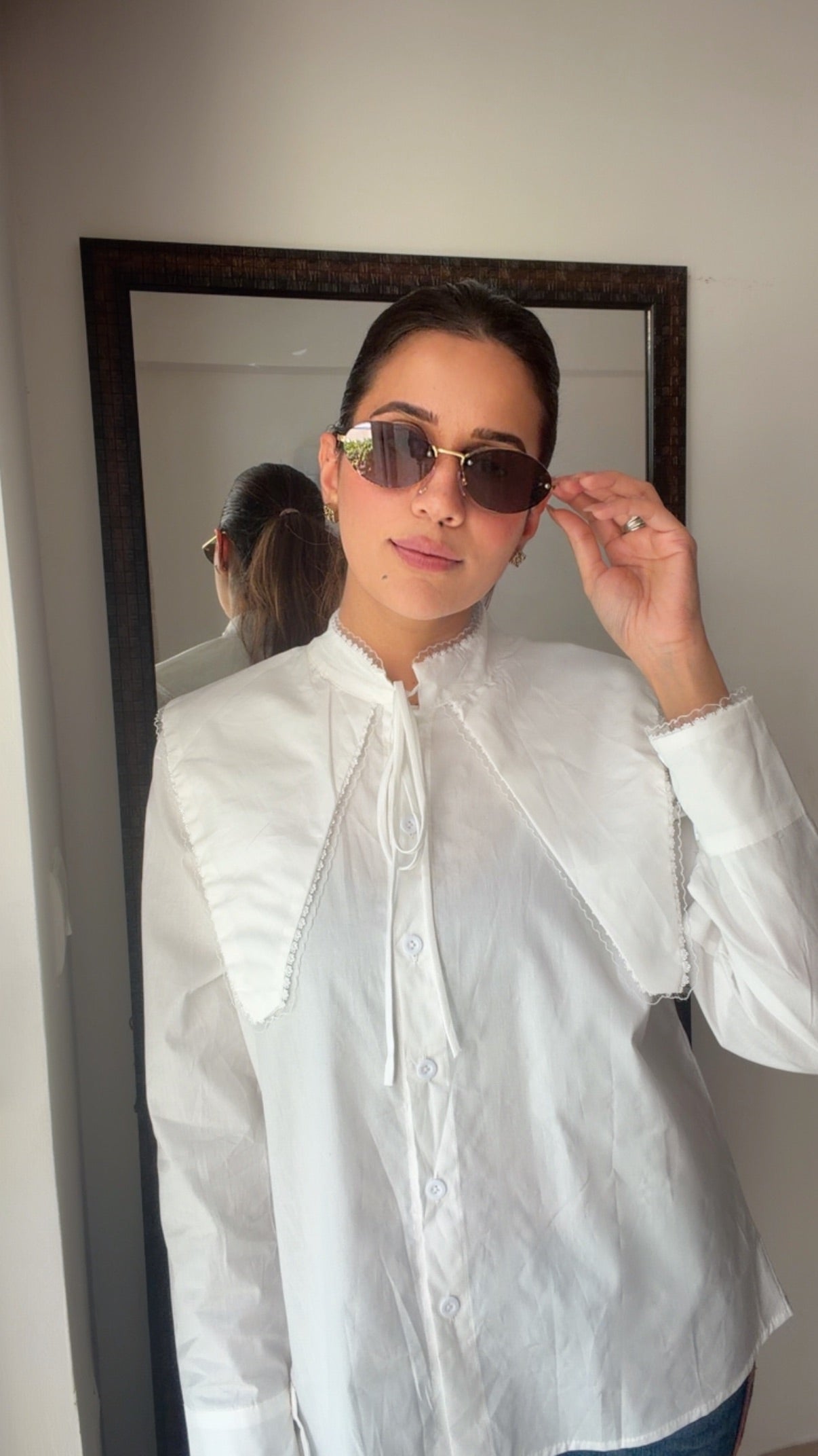 Tie Knot Poplin Shirt