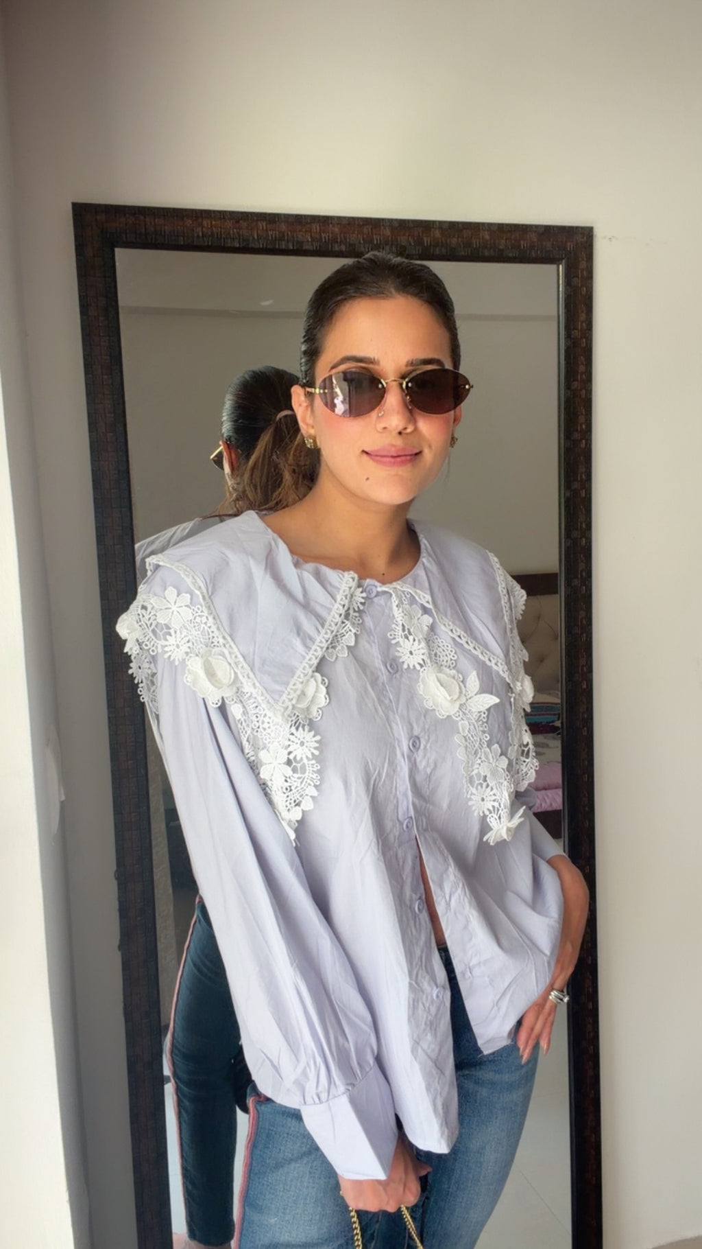 Lapel Summer Poplin Shirt