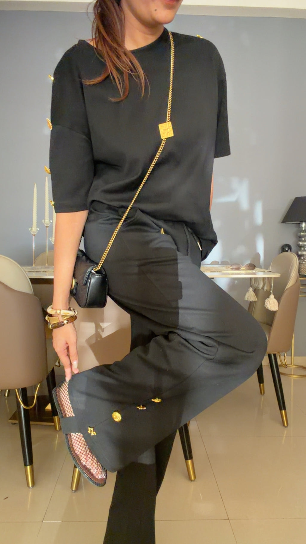 Monotone Relaxed Fit Co-ord Set