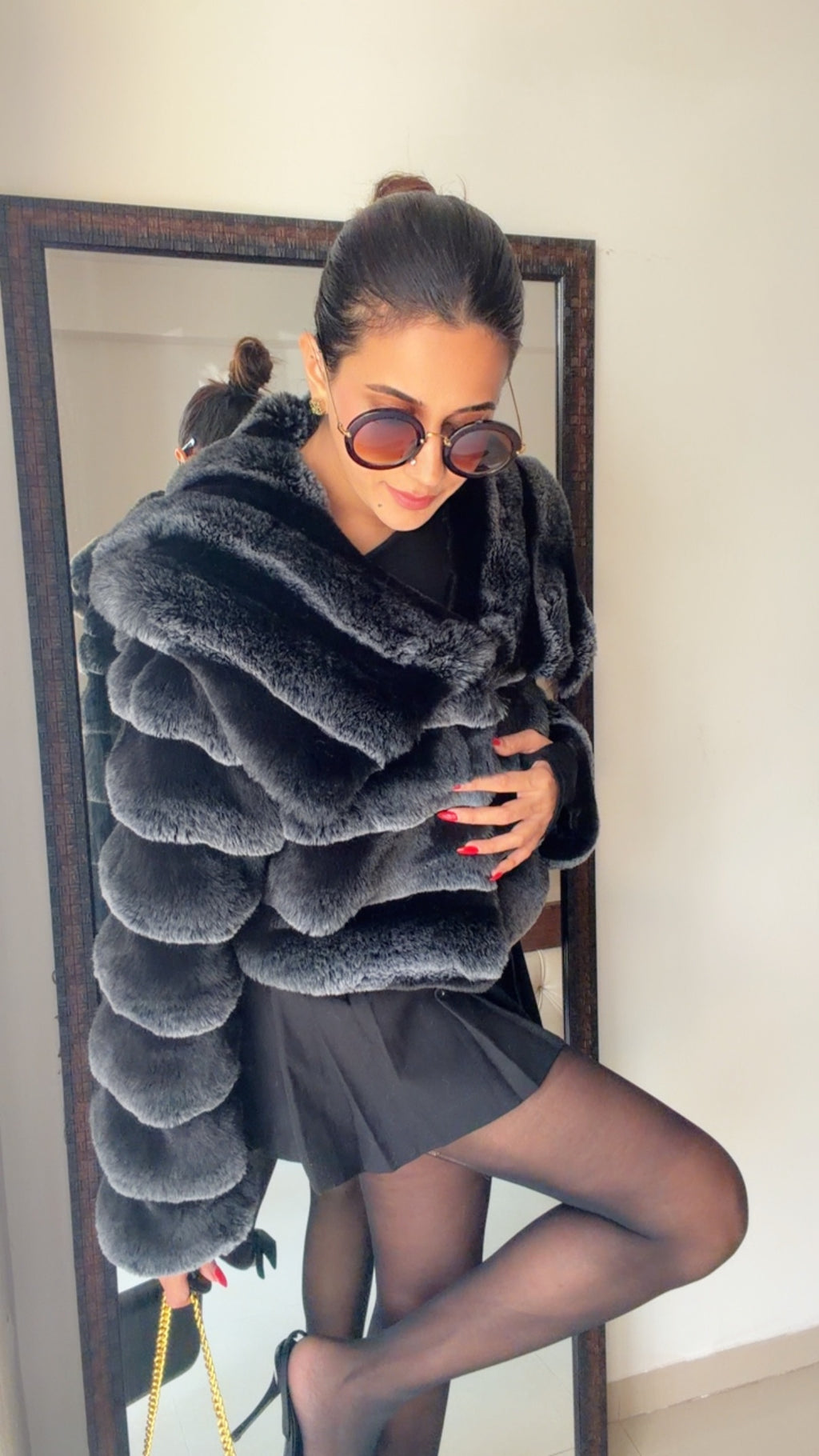 Bubble Luxe Fall Fur Jacket