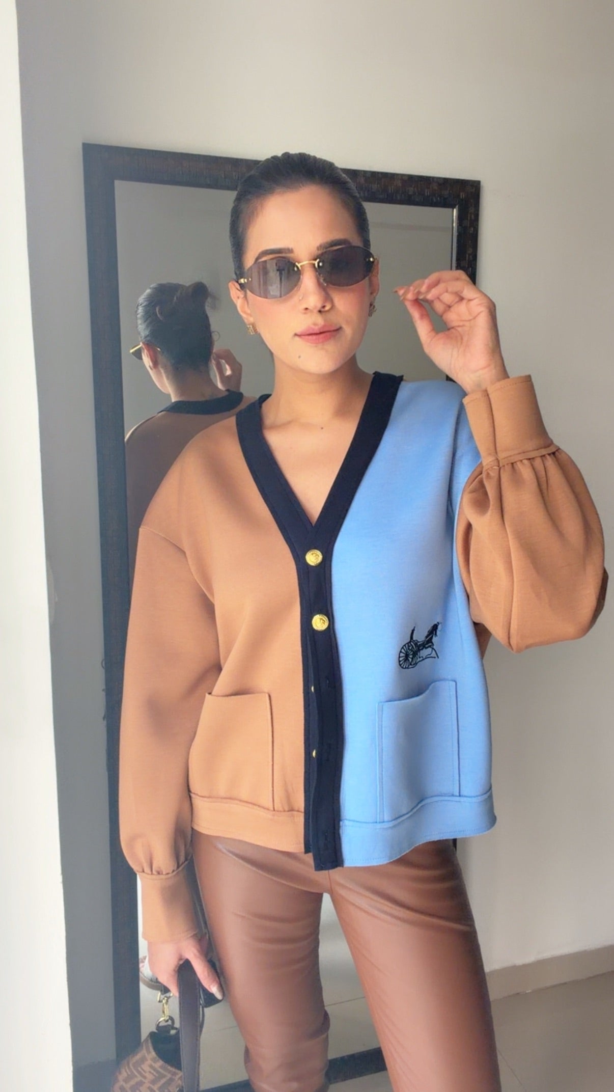 Colorblock Comfort Fall Cardigan