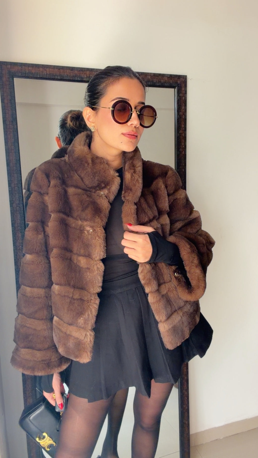 Luxe Faux Fur Fall Jacket