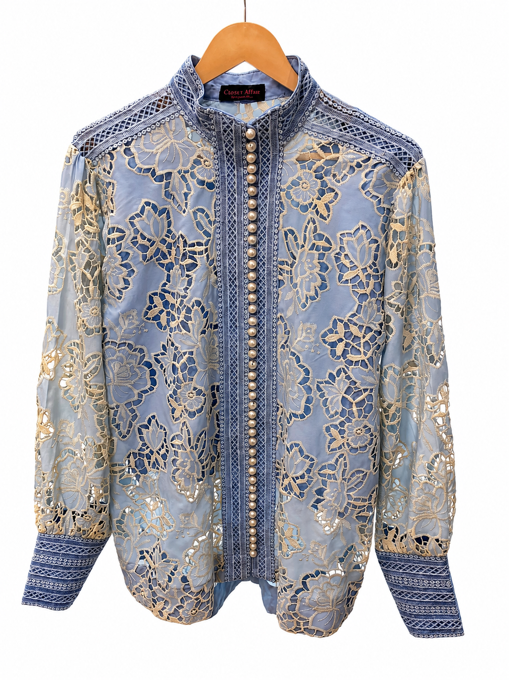 Lace Pearl Overdosed Shirt