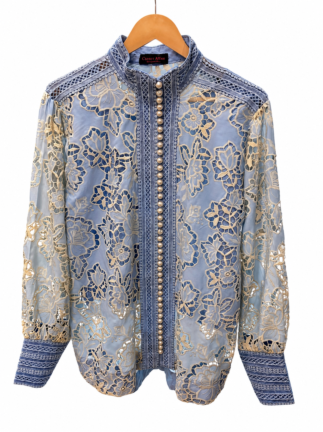 Lace Pearl Overdosed Shirt