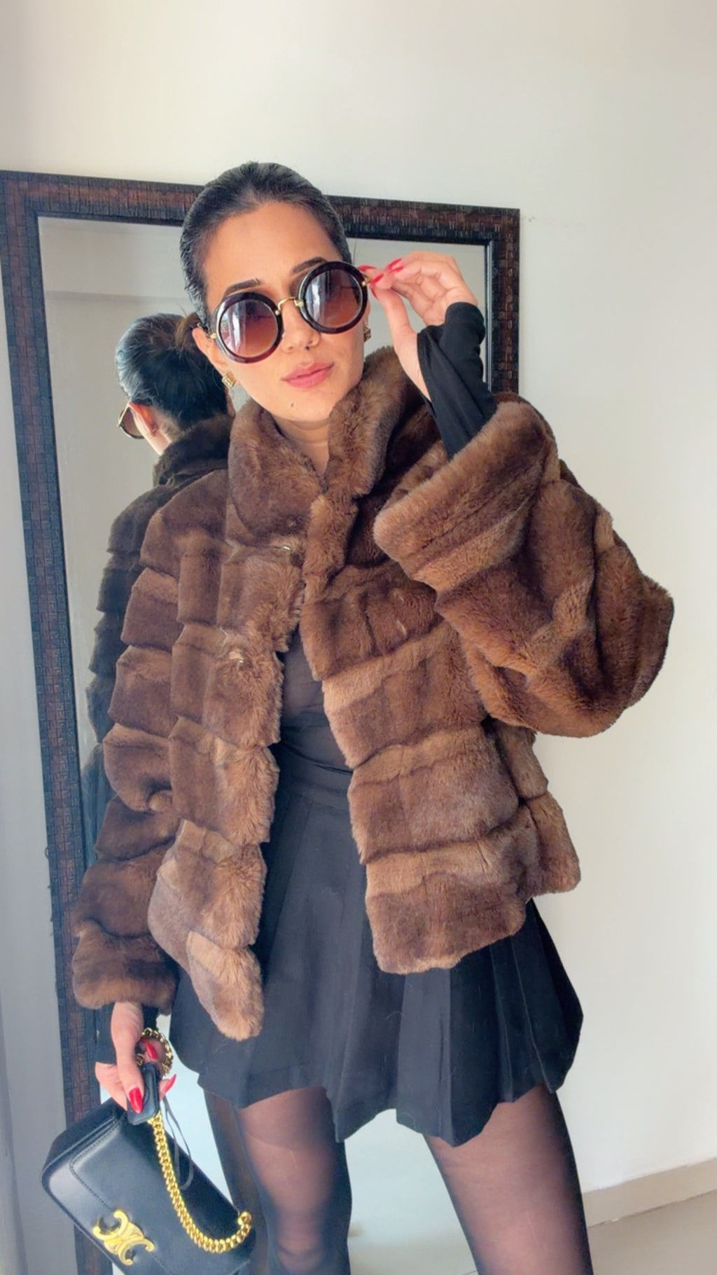 Luxe Faux Fur Fall Jacket