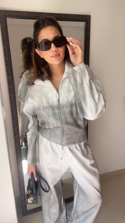 Ombre Denim Relaxed Lounge Set