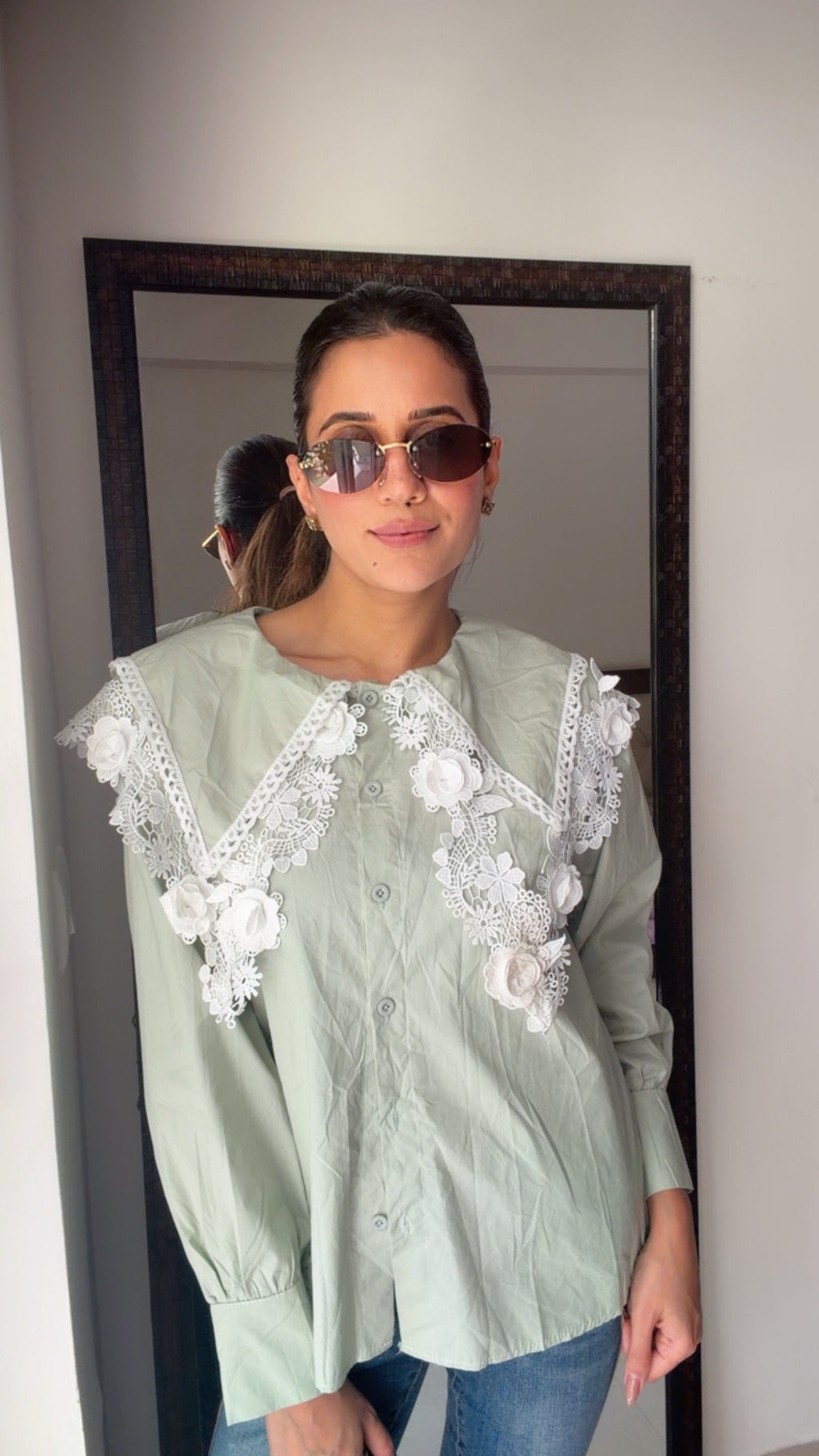 Lapel Summer Poplin Shirt