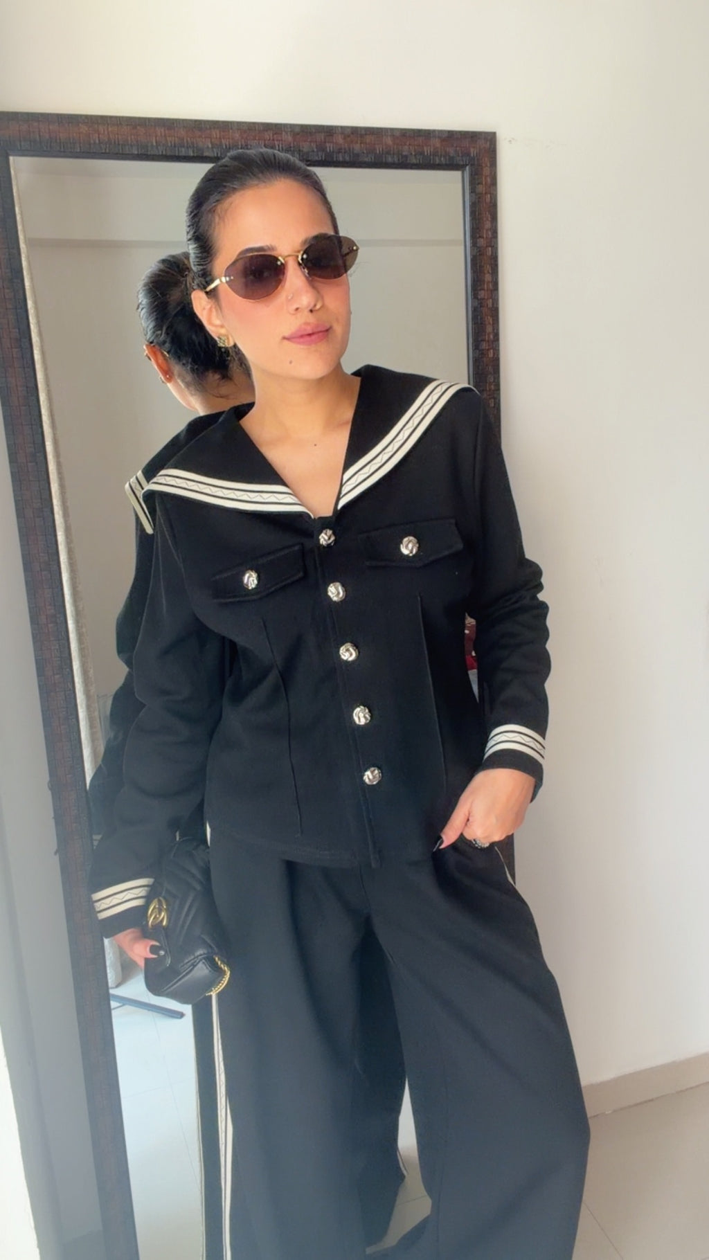 Sailor-Collar Lounge Set