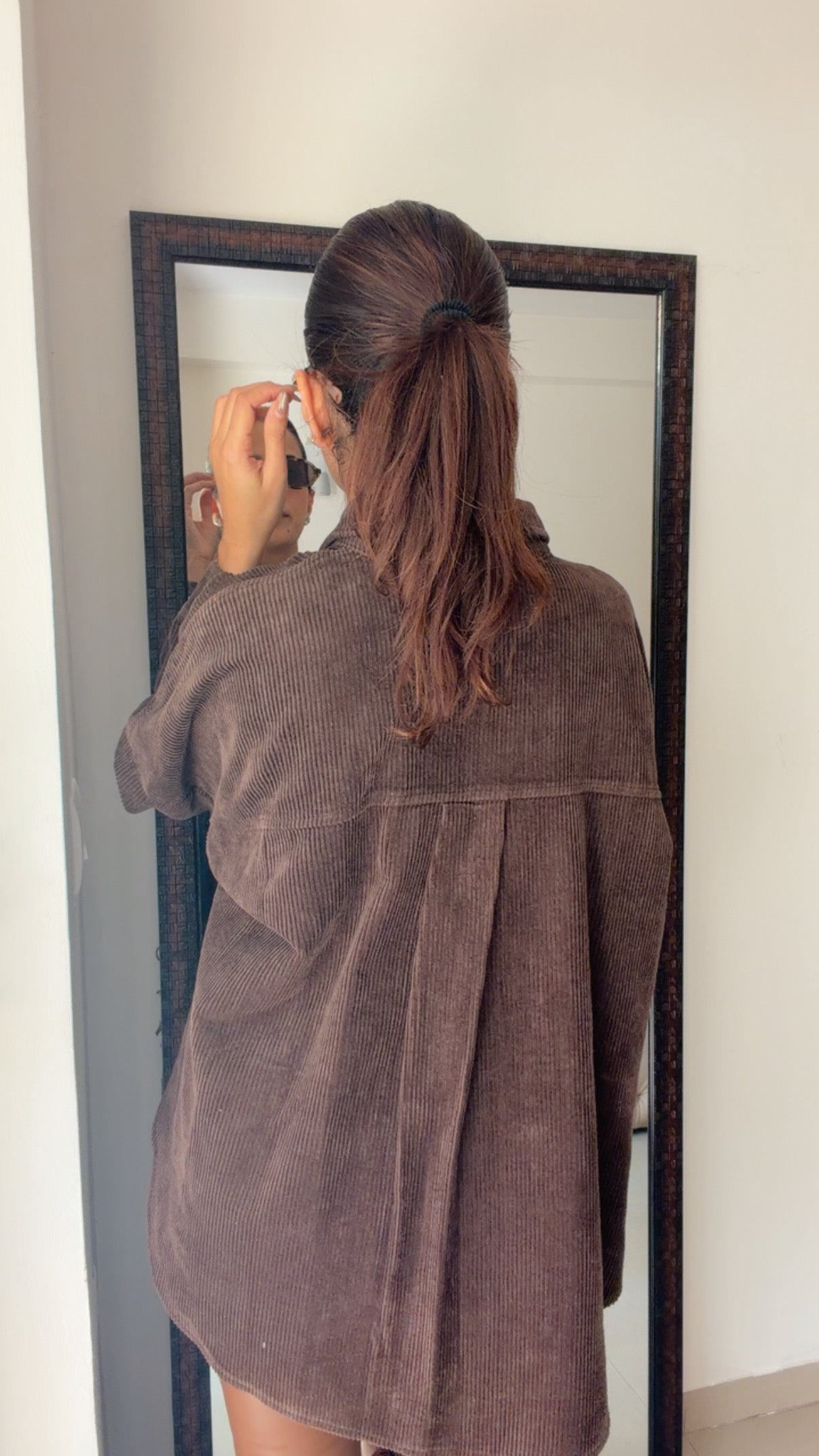 Corduroy Reversible Cuff Fall Shirt