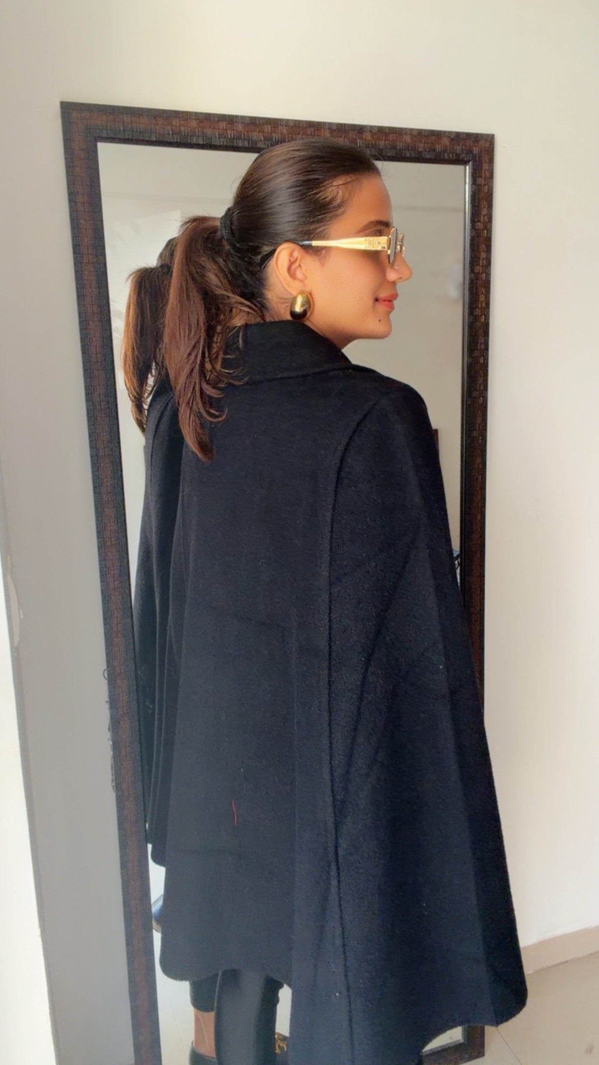 Classic Fall Cape Jacket